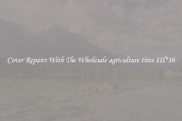  Cover Repairs With The Wholesale agriculture tires 11l*16 