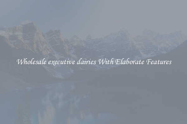 Wholesale executive dairies With Elaborate Features