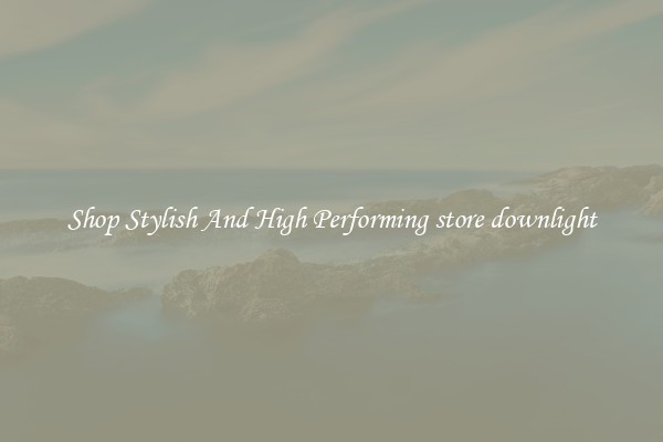 Shop Stylish And High Performing store downlight